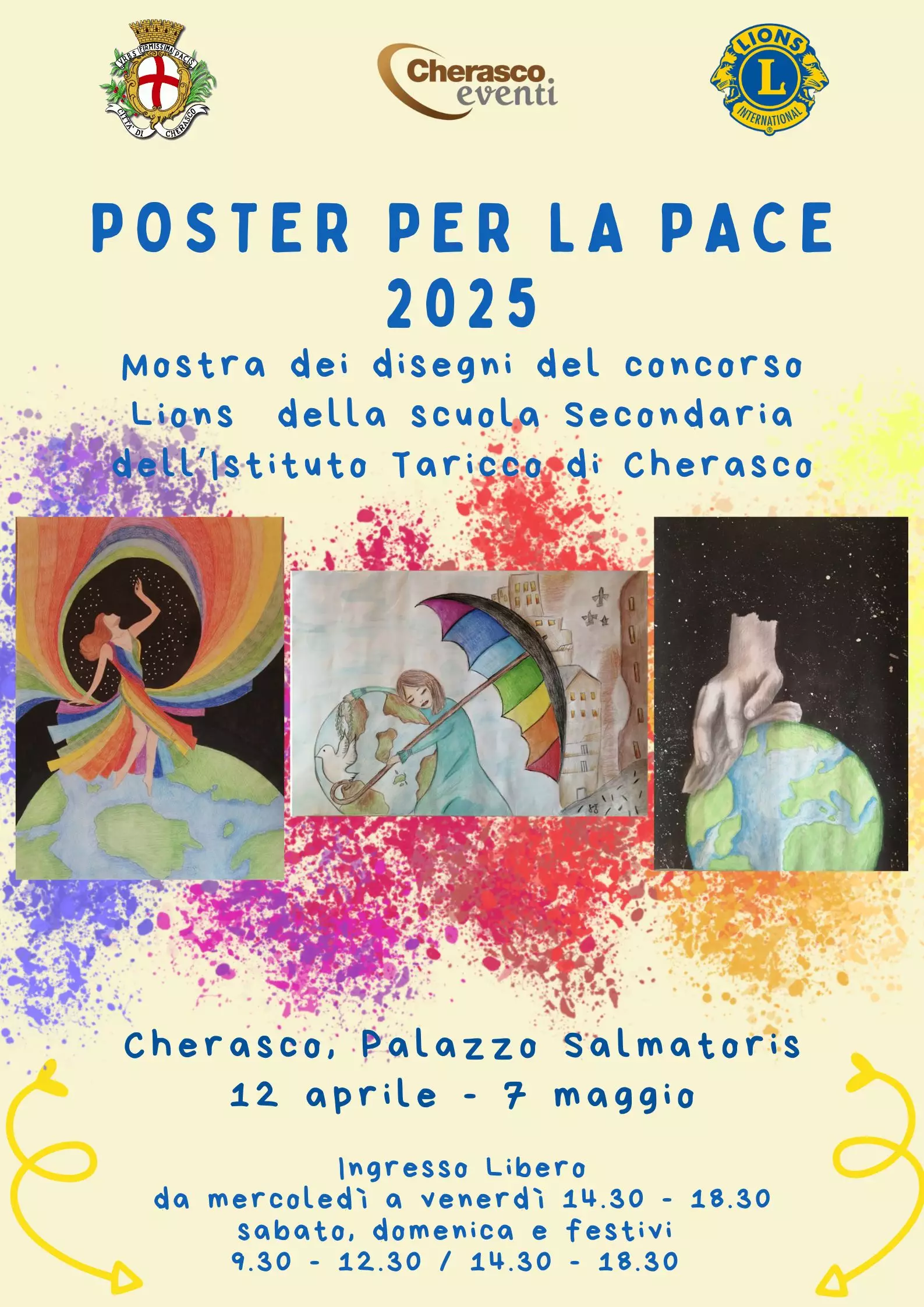 locandina per la pace