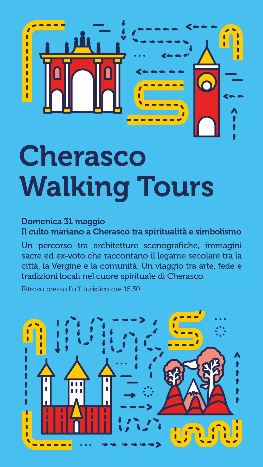 locandina walking 31 maggio