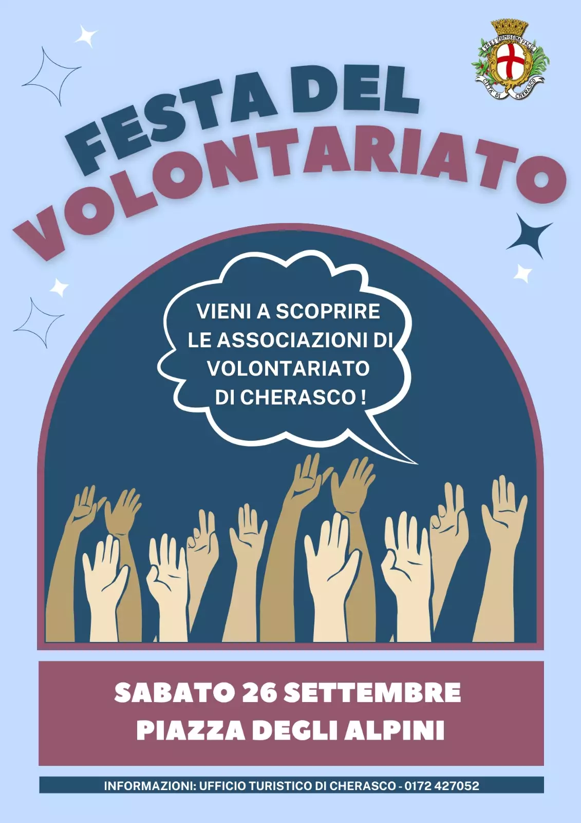 locandina festa del volontariato