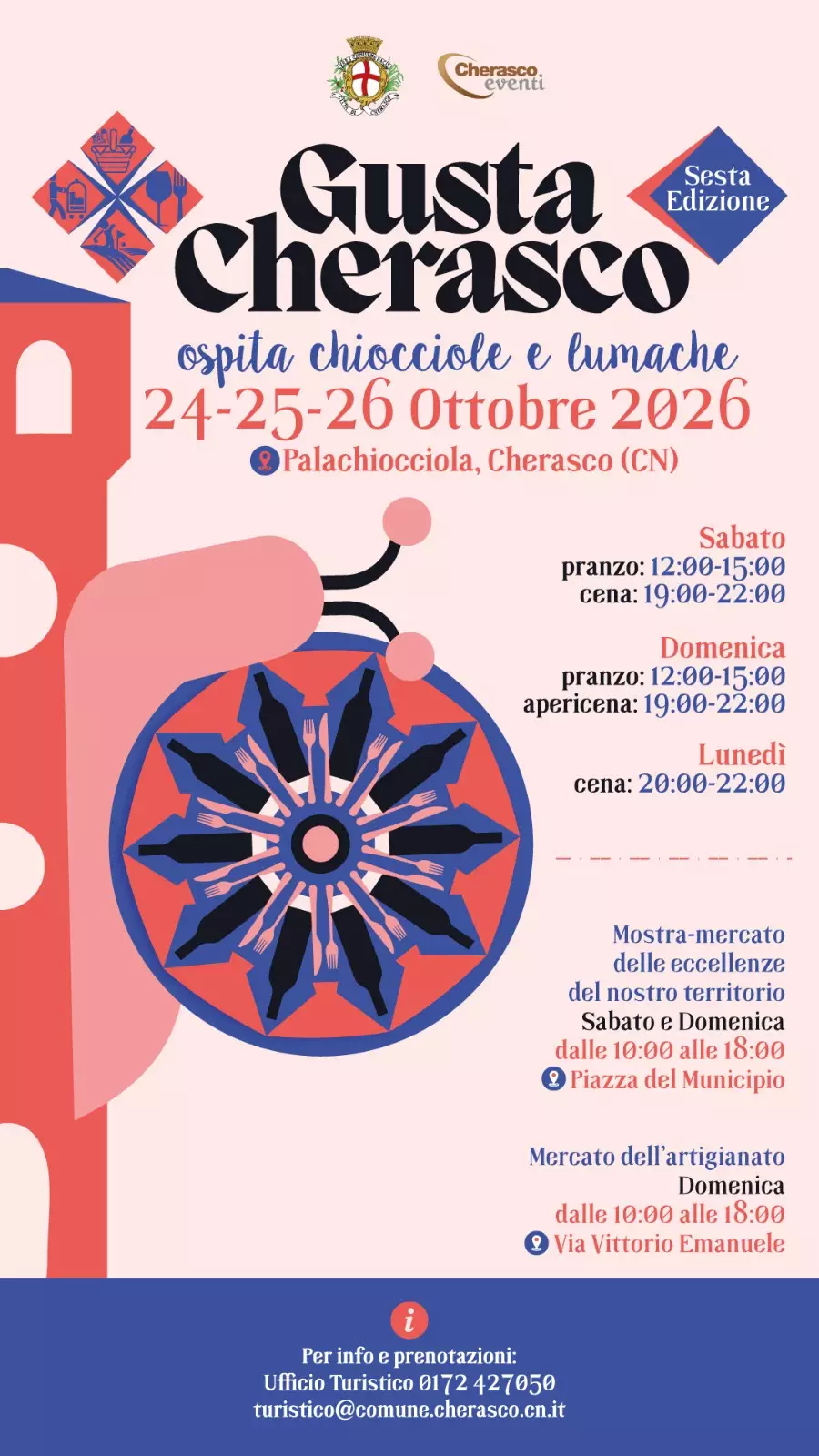 locandina Gusta Cherasco