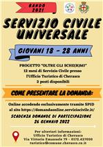 servizio civile universale avviso bando